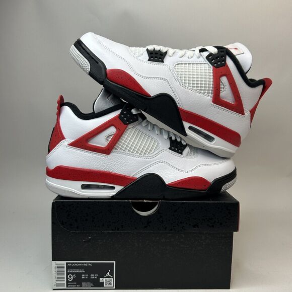 Nike Air Jordan 4 Retro “Red Cement” 2023 - Picture 1 of 5